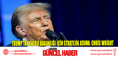 Trump’tan Enerji Bakanlığı için stratejik atama: Chris Wright