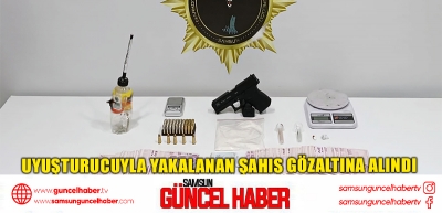 Uyuşturucuyla yakalanan şahıs gözaltına alındı