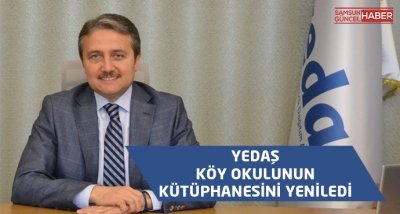 YEDAŞ Köy Okulu Kütüphanesini Yeniledi