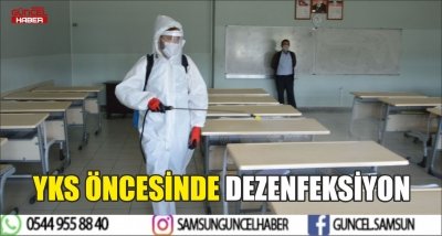 YKS ÖNCESİNDE DEZENFEKSİYON