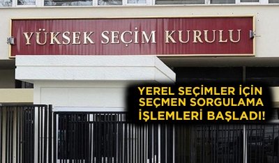 YÜKSEK SEÇİM KURULU YEREL SEÇİM İLE İLGİLİ AÇIKLAMALAR