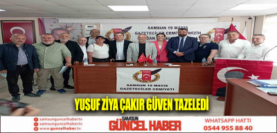 Yusuf Ziya Çakır Güven Tazeledi