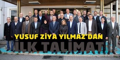 Yusuf Ziya Yılmaz'dan İlk Talimat,''Gönüllere Girilecek''