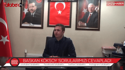 AtabekTv - Başkan Köksoy Sorularımızı Cevapladı